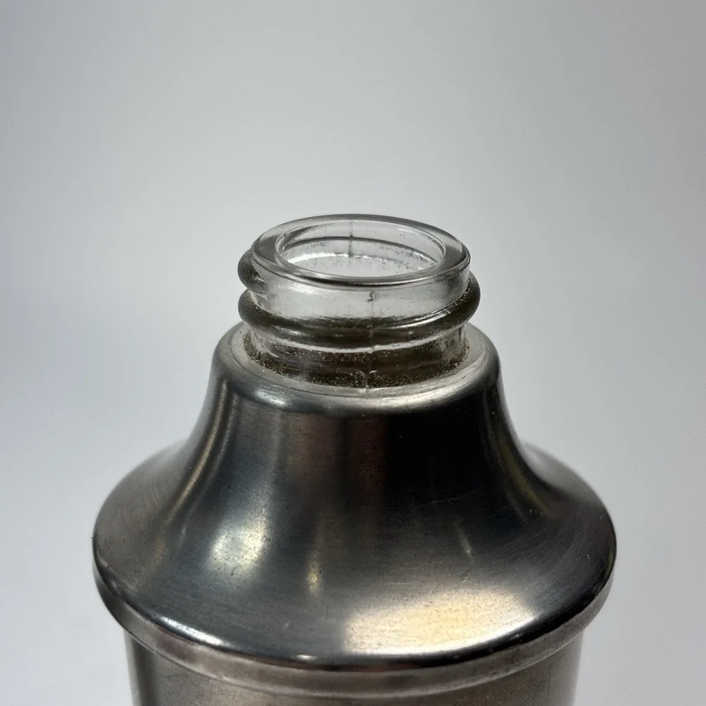 Vintage Weighted Pewter Salt And Pepper Shakers By Web‎